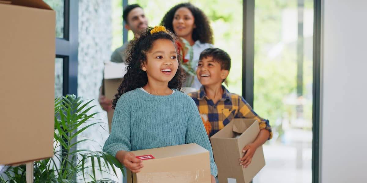 moving with kids